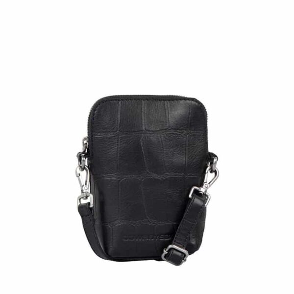 Cowboysbag Big Croco Phone Bag Brogan Black