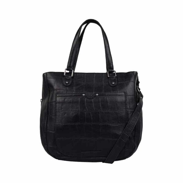 Cowboysbag Big Croco Handbag Midvale Black