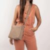 Cowboysbag Suede Crossbody Melba Sand