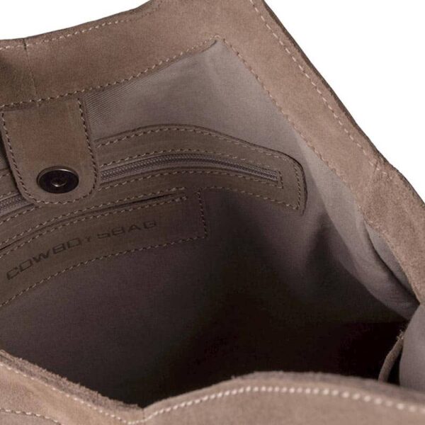 Cowboysbag Suede Handbag Alpha Sand
