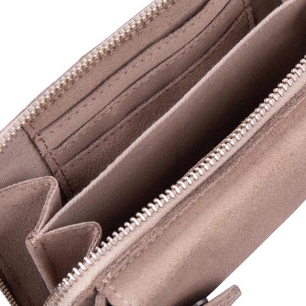 Cowboysbag Suede Phone Purse Richfield Gargoyle Grey