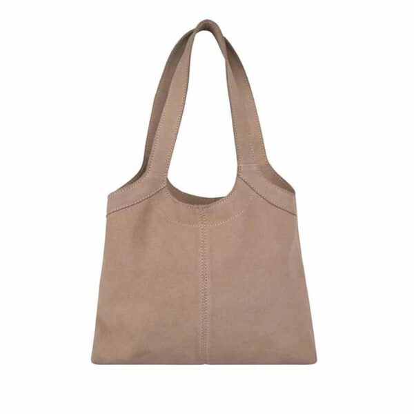 Cowboysbag Suede Handbag Cody Gargoyle Grey