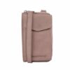 Cowboysbag Suede Phone Purse Richfield Gargoyle Grey