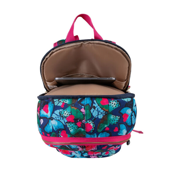 Pick & Pack Beautiful Butterfly Backpack L Navy