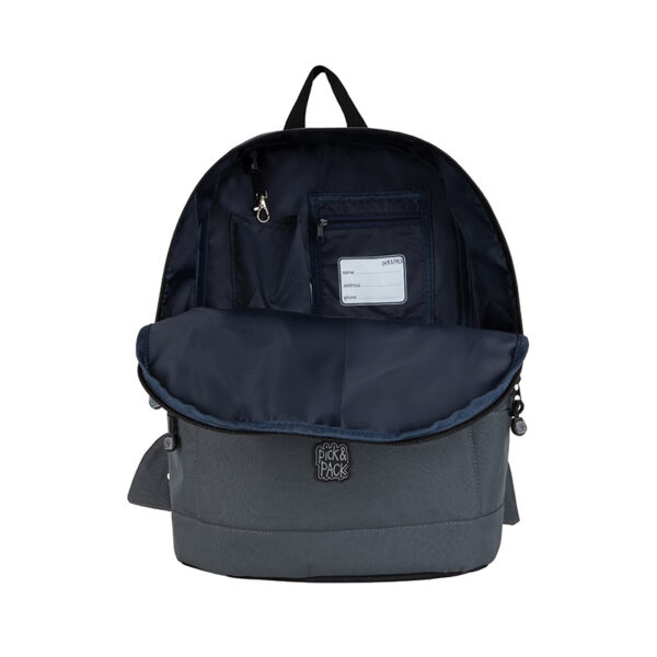 Pick & Pack Shark Shape Backpack M Anthracite
