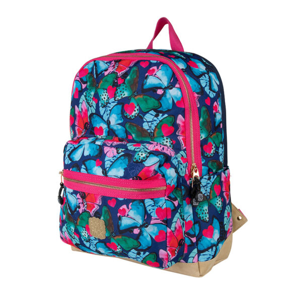 Pick & Pack Beautiful Butterfly Backpack L Navy