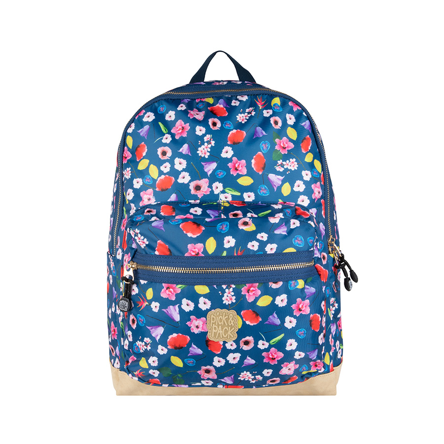 Large paintbox on sale flowers aster backpack