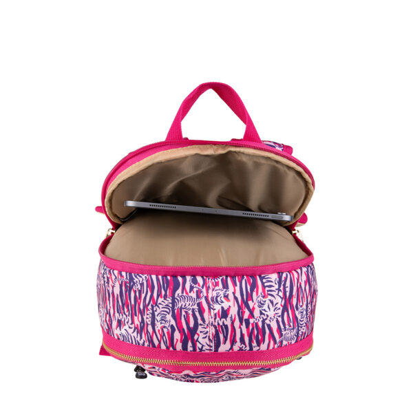 Pick & Pack Tiger Skin Backpack M Rosa