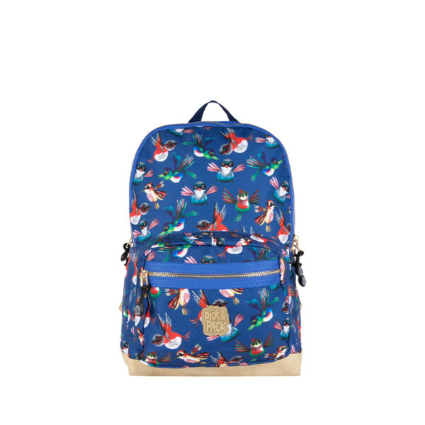 Pick & Pack Birds Backpack M Navy