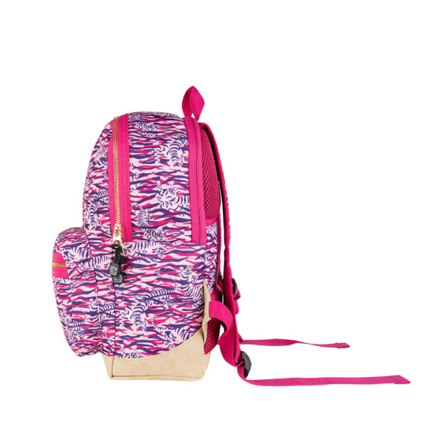 Pick & Pack Tiger Skin Backpack M Rosa