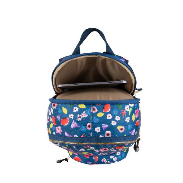 Pick & Pack Field Flower Backpack M Navy
