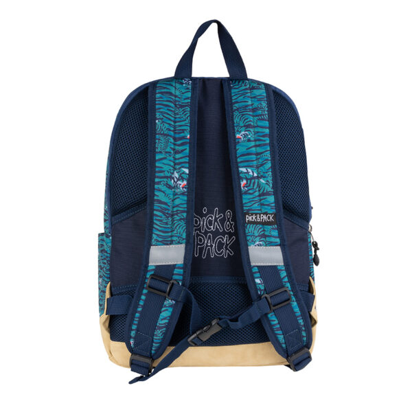 Pick & Pack Tiger Skin Backpack L Dusty green