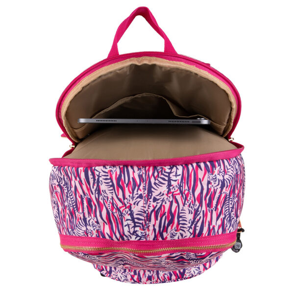 Pick & Pack Tiger Skin Backpack L Rosa