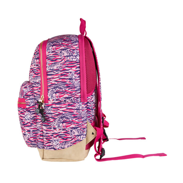 Pick & Pack Tiger Skin Backpack L Rosa
