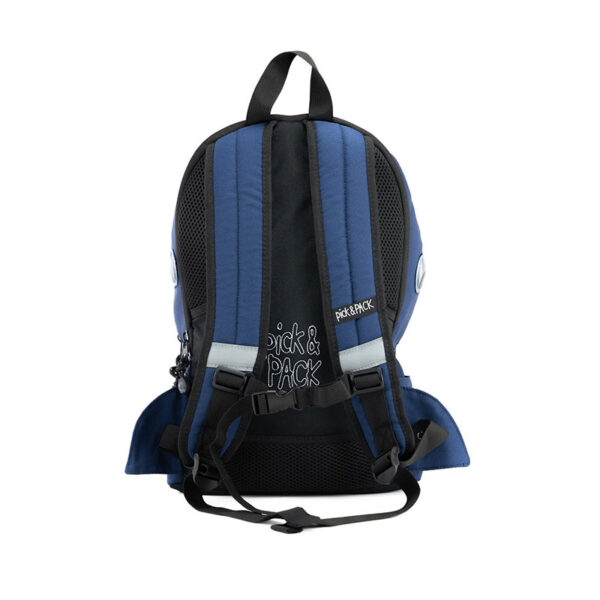 Pick & Pack Shark Shape Backpack M Navy