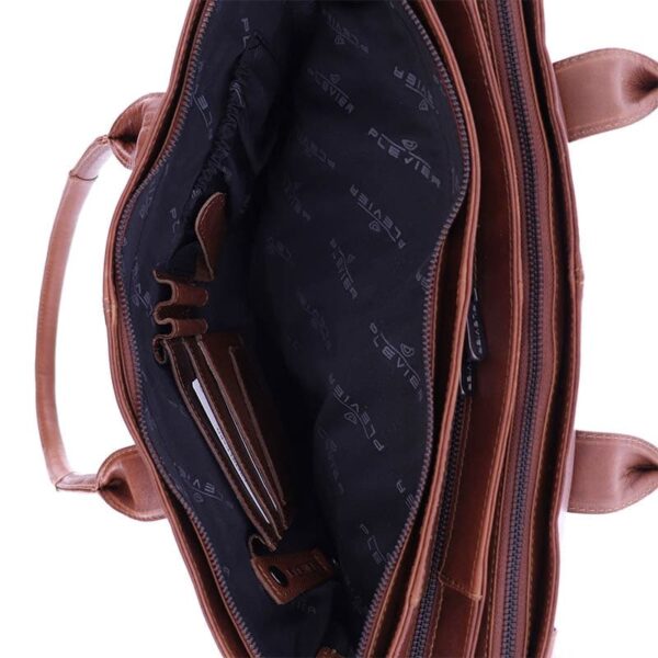Plevier Navigator Baken 15-inch Laptopbag Brown