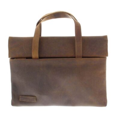 Plevier Retro Babbage Laptopbag 15-inch Brown