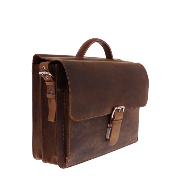 Plevier Retro Darwin Laptopbag 15-inch Brown