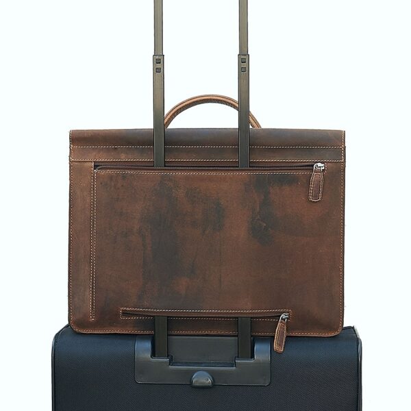 Plevier Retro Darwin Laptopbag 15-inch Brown