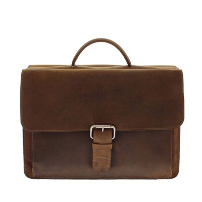 Plevier Retro Newton Laptopbag 15-inch Brown