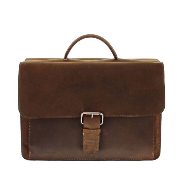 Plevier Retro Newton Laptopbag 15-inch Brown