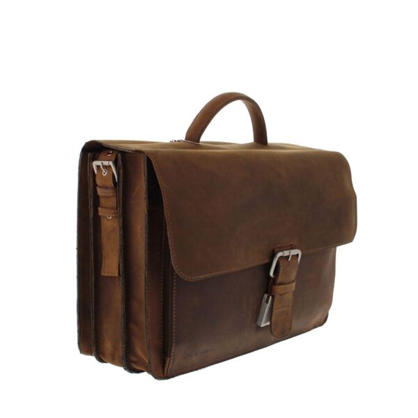 Plevier Retro Newton Laptopbag 15-inch Brown