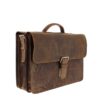 Plevier Retro Zeppelin Laptopbag 17-inch Brown