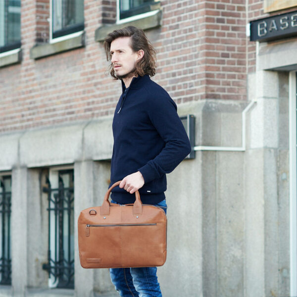 Plevier Basalt 15" Laptopbag Brown