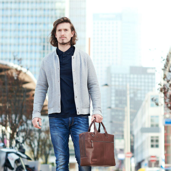 Plevier Flint 15" Laptopbag Brown
