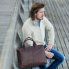 Plevier Basalt 15" Laptopbag Brown
