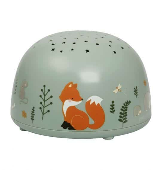A Little Lovely Company Projector Light Forest Friends