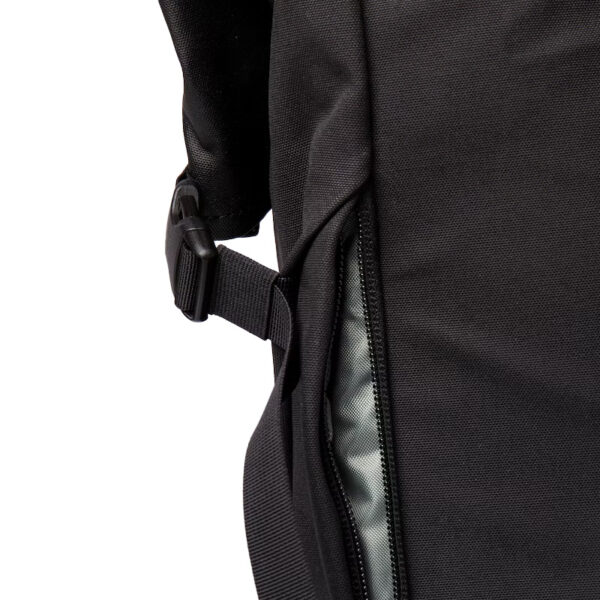 Sandqvist Alfred Backpack Black with Black webbing
