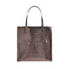 Ted Baker Reptcon Croc Detail Small Icon Gunmetal