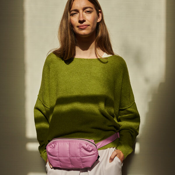 Tinne+Mia Cilou Puffy Belt Bag Pale Pansy