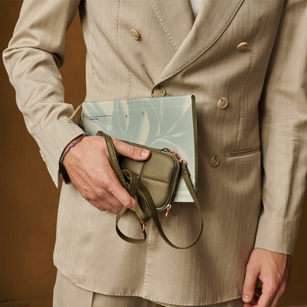Tinne+Mia Luce Puffy Phone Pouch Capers