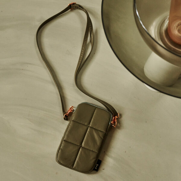 Tinne+Mia Luce Puffy Phone Pouch Capers