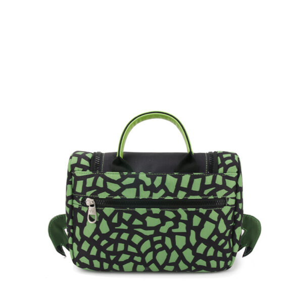 YLX & Freek Vonk Dino Bite Toiletry Bag Green