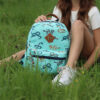 YLX & Freek Vonk Oriole Backpack Fair Aqua & Snakes