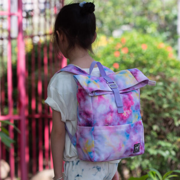 YLX Original Backpack Kids Tie Dye Hyacinth