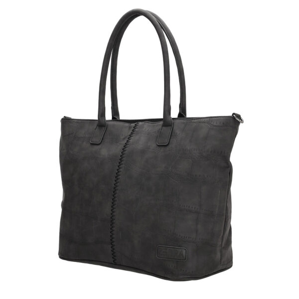 Zebra Mirjam Shopper Zwart