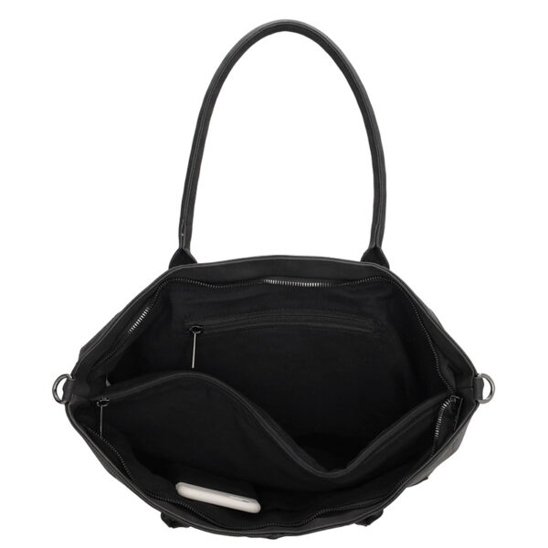 Zebra Mirjam Shopper Zwart