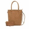 Zebra Trends Natural Bag Kartel XL Rits Croco Camel