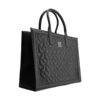 NIKKIE Mayda Quilted Shopper Black