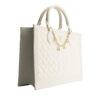 NIKKIE Berkely Tweed Shopper Pearl