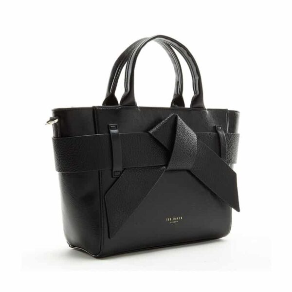 Ted Baker Jimsa PU Bow Crossbody Bag Jet Black