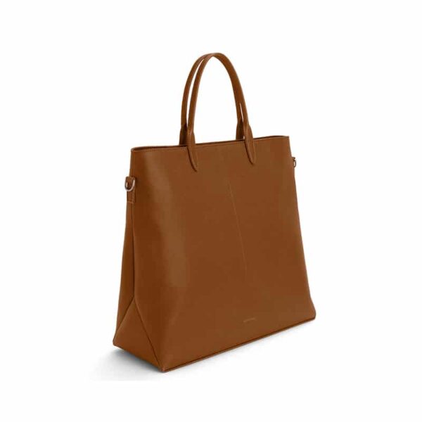 Matt & Nat Curb Vintage Tote Bag Chili Matte