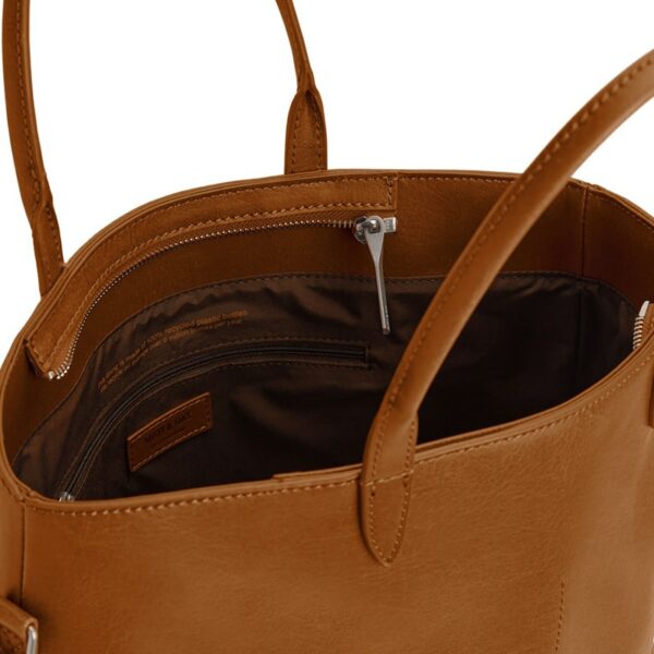 Matt & Nat Curb Vintage Tote Bag Chili Matte