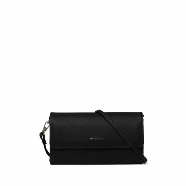 Matt & Nat Drew Med Vegan Crossbody Bag Arbor Black