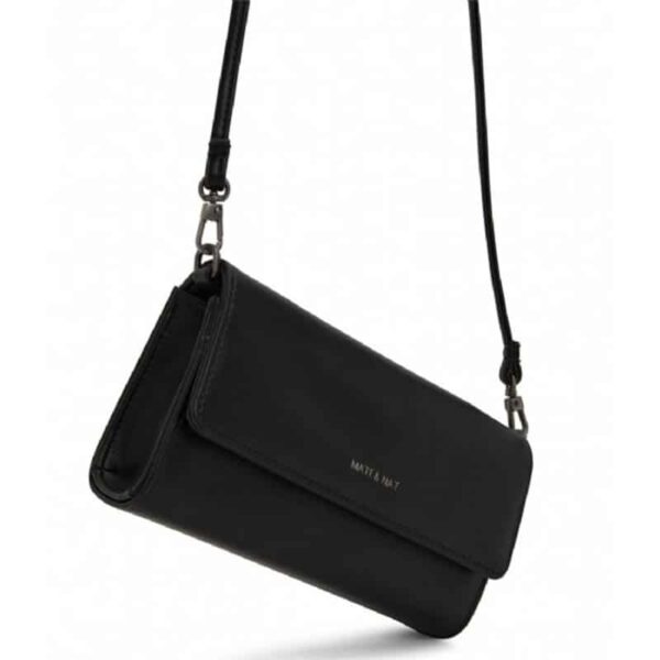 Matt & Nat Drew Med Vegan Crossbody Bag Arbor Black
