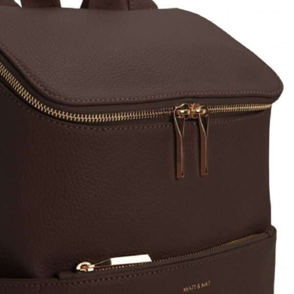 Matt & Nat Curb Vintage Tote Bag Chili Matte